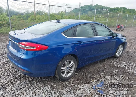 2018 Ford Fusion Se из США, поврежденный, VIN 3FA6P0H77JR127777